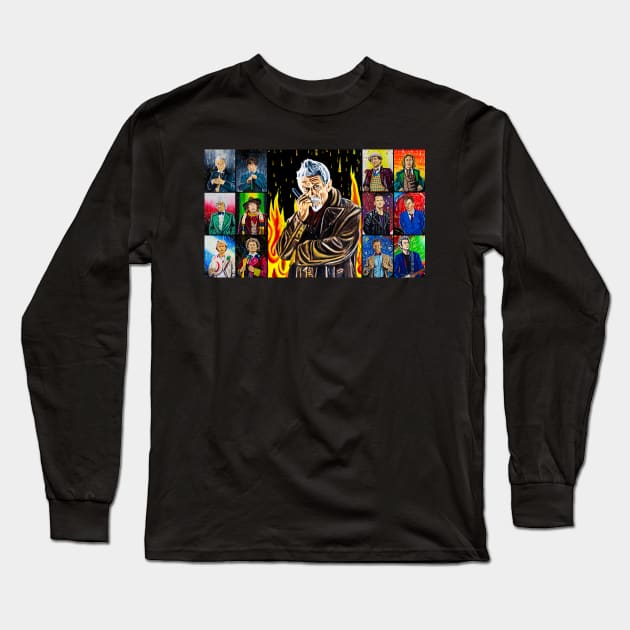 The Doctor of the Universe - The Warrior Long Sleeve T-Shirt by jephwho